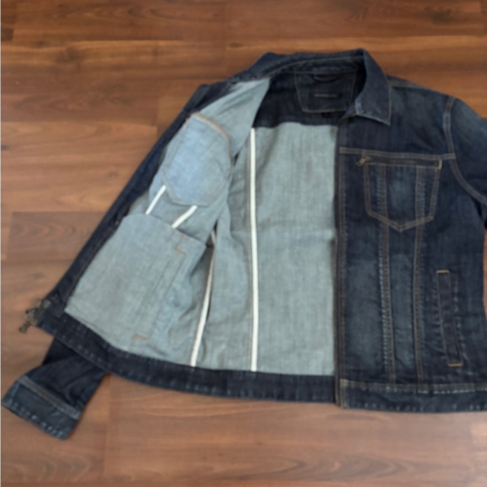 John Varvatos Dark Denim Jacket - Picture 9 of 11
